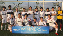優勝　東レ大阪ＦＣ